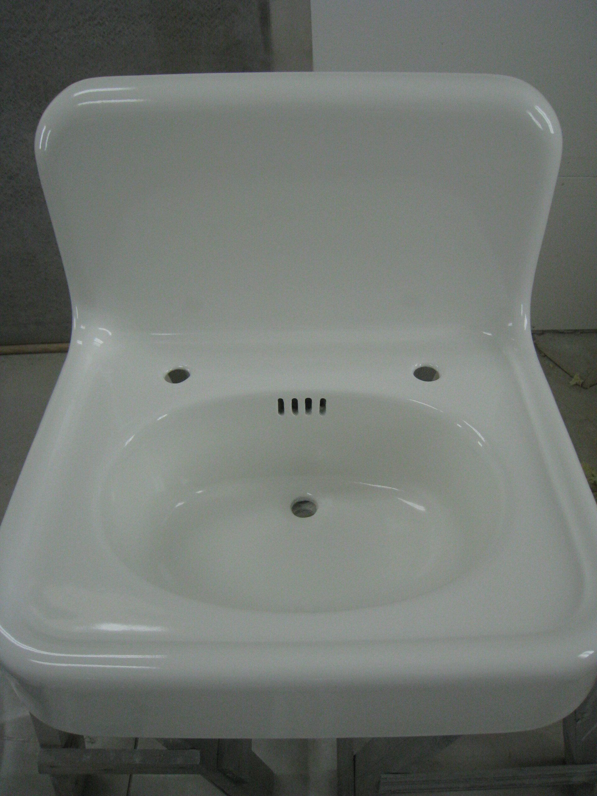 Sink refinishing after