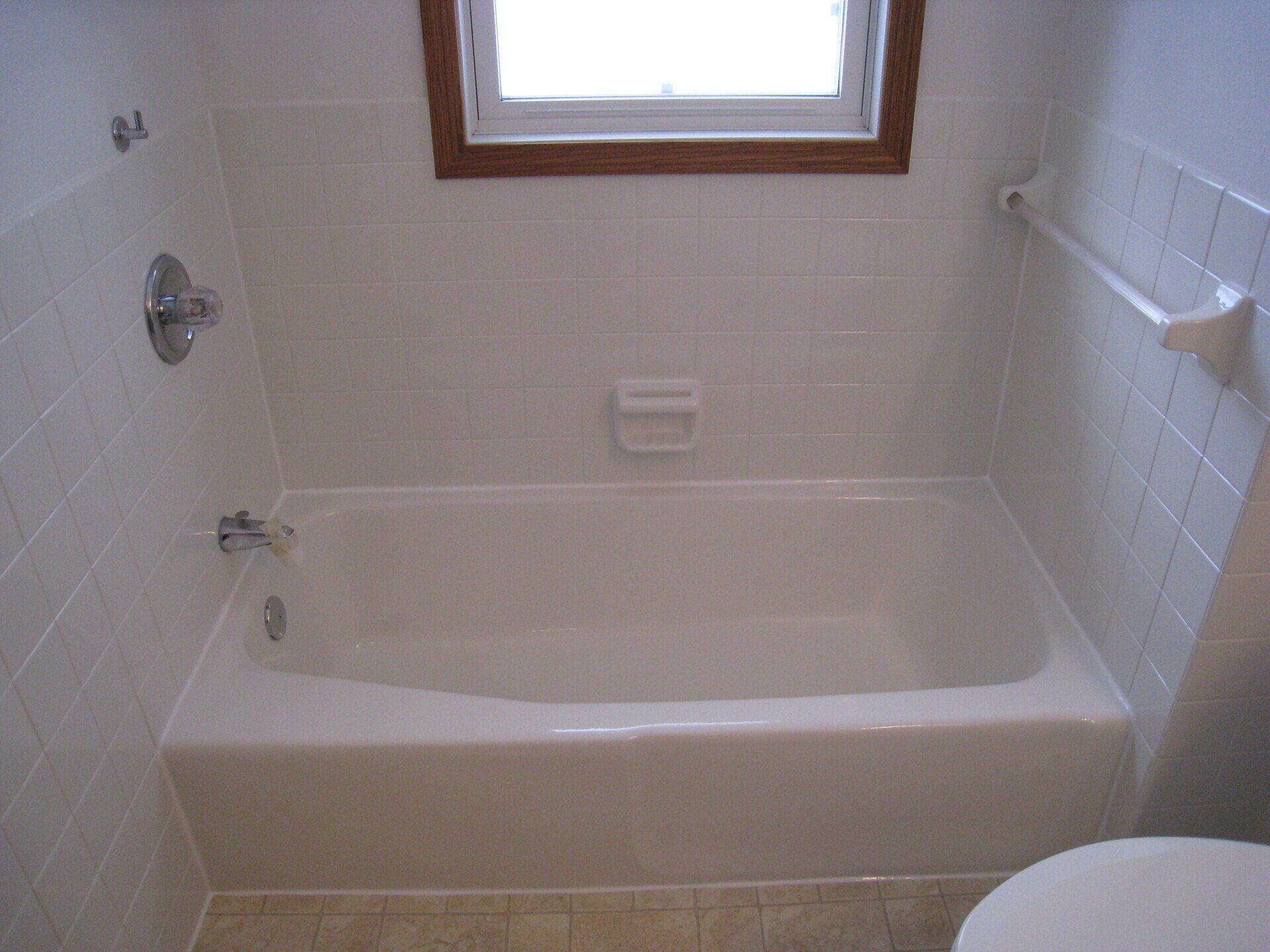Ceramic Tile in bathroom after