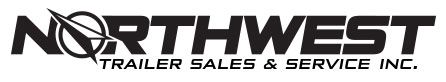 Northwest Trailer Sales & Service Inc. logo in black and gray